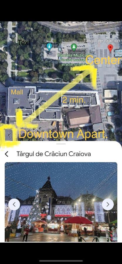 Downtown Apartment Крайова Экстерьер фото